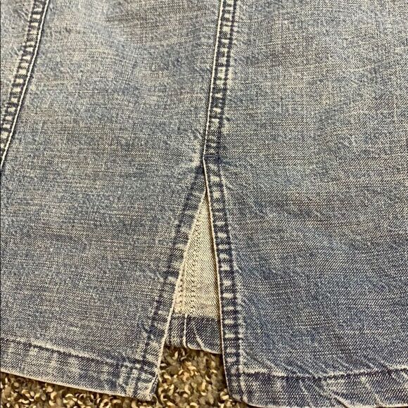 Tommy Hilfiger Denim Skirt Sz L - Picture 6 of 9